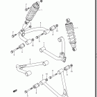LT300E Quad Runner 1987-1989 Suspension arm