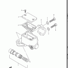 LT300E Quad Runner 1987-1989 Главный тормозной цилиндр,передний