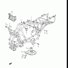 LT300E Quad Runner 1987-1989 Рама