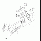 LT300E Quad Runner 1987-1989 Глушитель