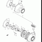 LT300E Quad Runner 1987-1989 Ручной стартер