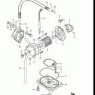 LT300E Quad Runner 1987-1989 Масляный и топливный насос