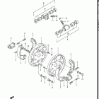 LT300E Quad Runner 1987-1989 Тормоза переднее колесо