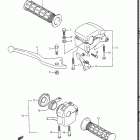 LT300E Quad Runner 1987-1989 Рулевые переключатели