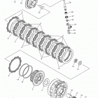 YZFR1 YZFR1HB/YZFR1HCL/YZFR1HCB/YZFR1HL Сцепление