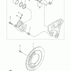 V STAR 950 TOURER (XVS95CTHCR/XVS95CTHR) Задний суппорт