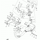 MT03 (MT03LB/MT03LGY) Выхлопная система