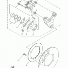 SUPER TENERE (XTZ12HT/XTZ12HCL/XTZ12HCT/XTZ12HL) Задний суппорт