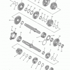 YZFR6 YZFR6HCL/YZFR6HL/YZFR6HW/YZFR6HCB/YZFR6HCW/YZFR6HB Трансмиссия