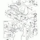 SUPER TENERE ES  (XTZ12ELCGY/XTZ12ELGY) Топливная магистраль
