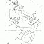 R3ABS YZFR3AHW/YZFR3AHB Задний суппорт