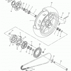 YZFR1M YZFR1MHC/YZFR1MH Переднее колесо