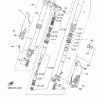 YZ450F (YZ450FHW/YZ450FHL) Передняя вилка