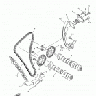 R3ABS YZFR3AHW/YZFR3AHB Цепь механизма газораспределения