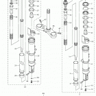 FJR1300A (FJR13AHCB/FJR13AHB) Передняя вилка