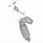 YZFR6 YZFR6HCL/YZFR6HL/YZFR6HW/YZFR6HCB/YZFR6HCW/YZFR6HB Задняя подвеска