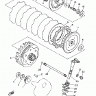 TW200 (TW200H1/TW200H1C) Сцепление