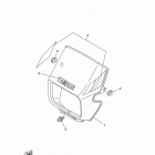 TW200 (TW200H1/TW200H1C) Обтекатель 1