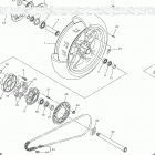 YZFR1 (YZFR1HCL/YZFR1HL/YZFR1HCB/YZFR1HB) Переднее колесо