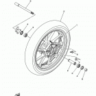 XSR900 (XSR900HCL/XSR900HL) Переднее колесо