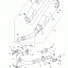 YZ250F (YZ250FJL/YZ250FJW) Выхлопная система