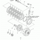 YZ450FX (YZ450FXH) Сцепление