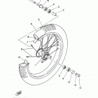 YZ85 (YZ85H) Переднее колесо
