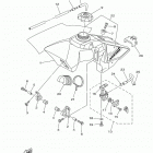 YZ85 (YZ85H) Топливный бак