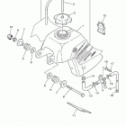 PW50 (PW50H2) Топливный бак