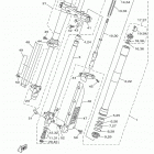 YZ85 (YZ85H) Передняя вилка