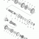 YZ250F (YZ250FHW/YZ250FHL) Трансмиссия
