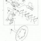 YZFR1 YZFR1HB/YZFR1HCL/YZFR1HCB/YZFR1HL Задний суппорт