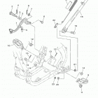 YZ450FX (YZ450FXH) Подножки