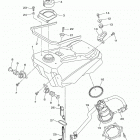 YZ250FX (YZ250FXH) Топливный бак