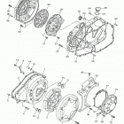 VMAX (VMX17HCR/VMX17HR) Крышка картера двигателя