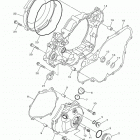 YZ450F (YZ450FHW/YZ450FHL) Крышка картера двигателя