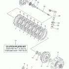 YZ450F (YZ450FHW/YZ450FHL) Сцепление