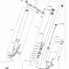 FZ10 (FZ10HCGY/FZ10HCB/FZ10HB/FZ10HGY) Передняя вилка