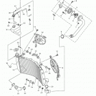 YZFR1 (YZFR1HCL/YZFR1HL/YZFR1HCB/YZFR1HB) Радиатор и Патрубки