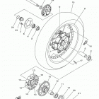 SUPER TENERE ES  (XTZ12ELCGY/XTZ12ELGY) Переднее колесо