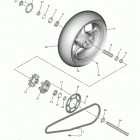 YZFR6 YZFR6HCL/YZFR6HL/YZFR6HW/YZFR6HCB/YZFR6HCW/YZFR6HB Переднее колесо