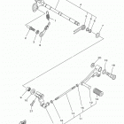 R3ABS YZFR3AHW/YZFR3AHB Вал переключения