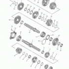 YZFR6 (YZFR6HCL/YZFR6HL/YZFR6HW/YZFR6HCB/YZFR6HCW/YZFR6HB) Трансмиссия