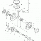 YZ450FX (YZ450FXH) Коленчатый вал и Поршень