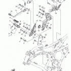 FZ07 ABS FZ07AHR/FZ07AHCR Подножки