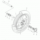 YZFR1S YZFR1SHGY/YZFR1SHCGY Переднее колесо