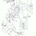 V STAR 1300 DELUXE (XVS13BGHB/XVS13BGHCB) Крыло