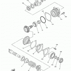 SUPER TENERE ES  (XTZ12ELCGY/XTZ12ELGY) Промежуточный ведущий вал