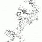 R3ABS YZFR3AHW/YZFR3AHB Коленчатый вал и Поршень