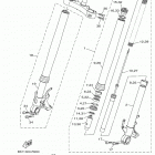 FZ10 (FZ10HB/FZ10HGY/FZ10HCGY/FZ10HCB) Передняя вилка